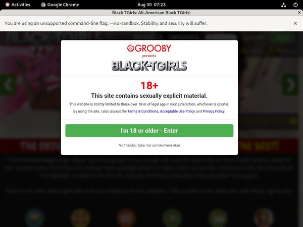 Account For Black TGirls