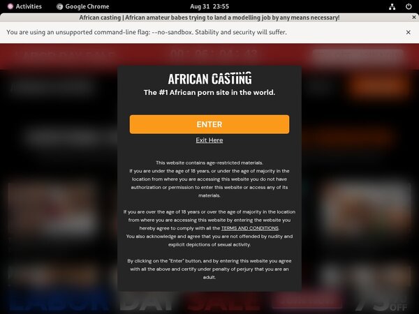 African Casting Without Credit Card