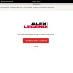 Alexlegend.com Alternative Payment