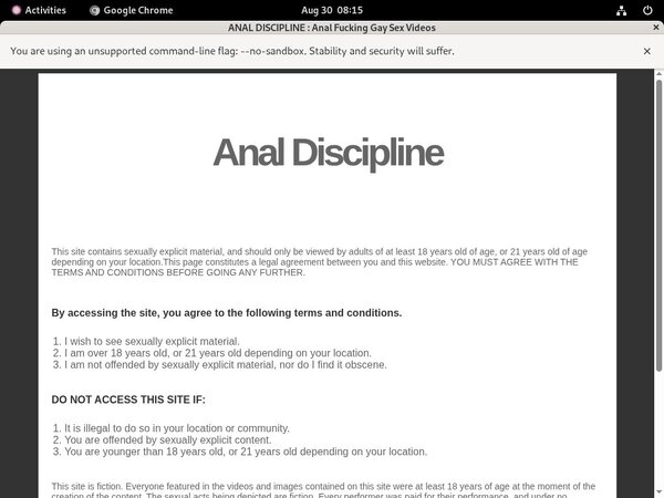 Analdiscipline.com Hardcore