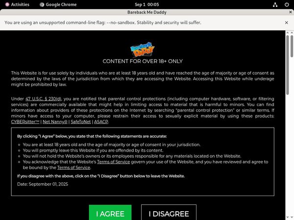 Barebackmedaddy.com Rocketgate