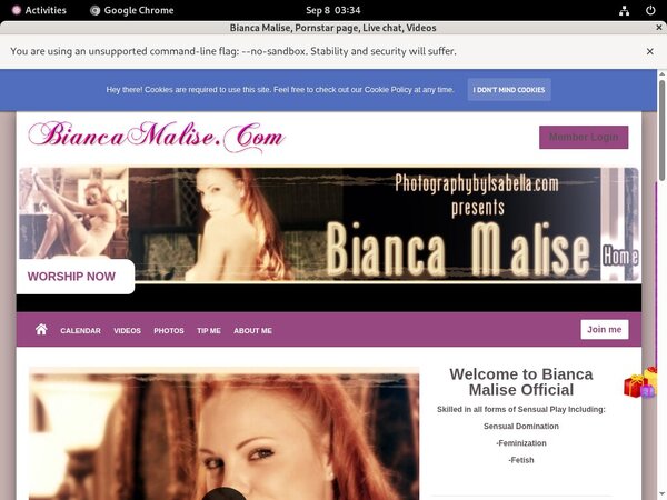 Biancamalise.modelcentro.com Tgp