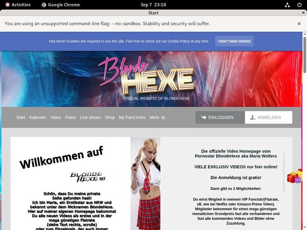 Blondehexe.net Free Stream