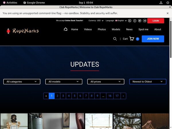 Clubropemarks.com Porn Login
