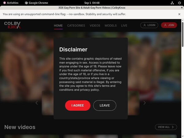 Colbyknox.com Trial Membership Offer