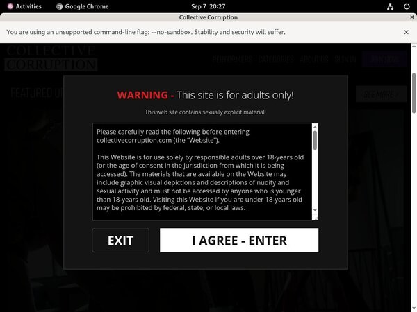 Collectivecorruption Login Details