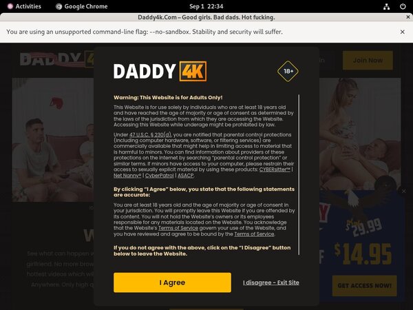 Daddy4k.com Password Account