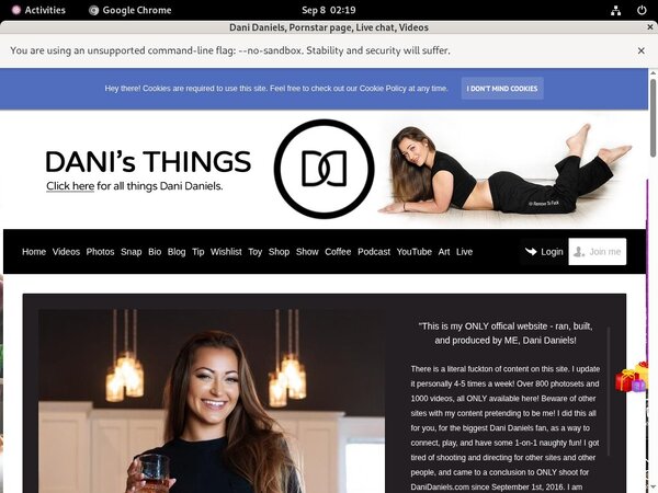 Danidaniels.com Discount Rate