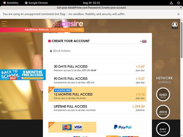 Digital Desire Membership Account Digital Desire Membership Account