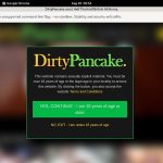 Dirty Pancake Discreet