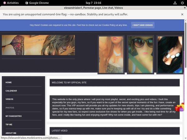 Elexandrialee1 Discount Password
