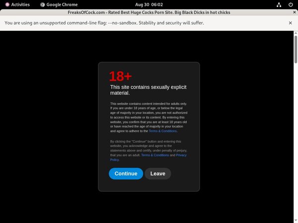 Freaks Of Cock Login Password