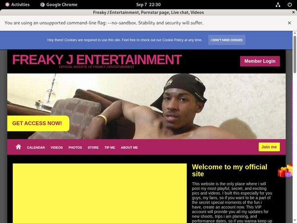 Freaky J Entertainment Mature Freaky J Entertainment Mature