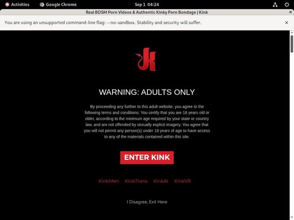 Free Working Kink Unlimited Logins