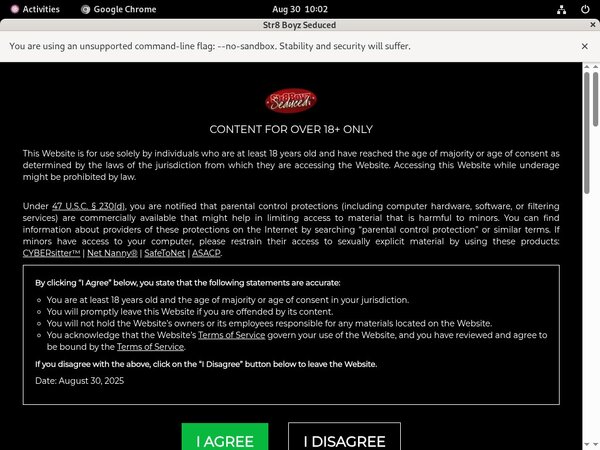 Fresh Str8 Boyz Seduced Site Rip