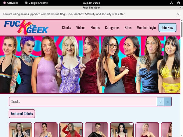 Fuck The Geek Pasword