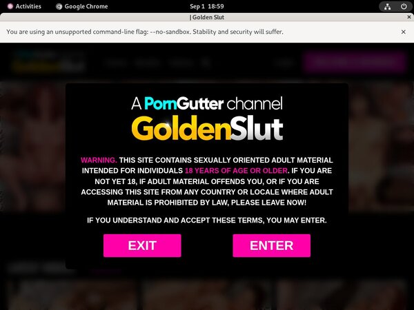Golden Slut Porn Account