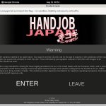Handjob Japan Account Online