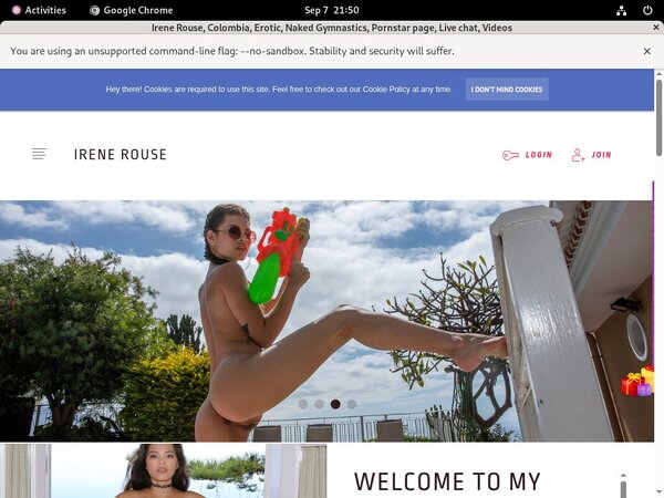 Irene Rouse Mobile Accounts