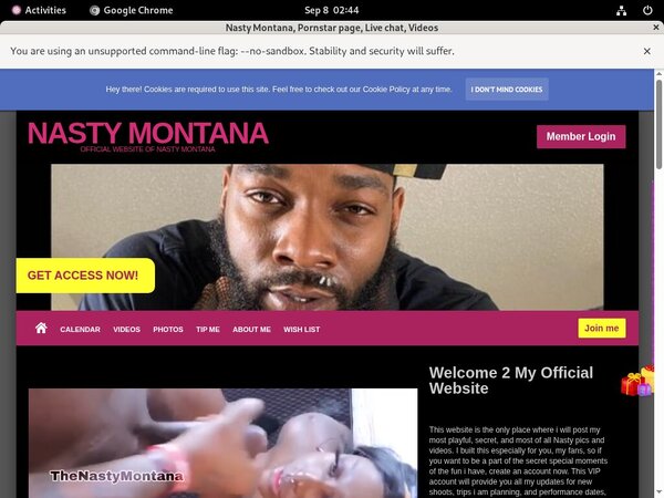Join Nastymontana.com Gift Card