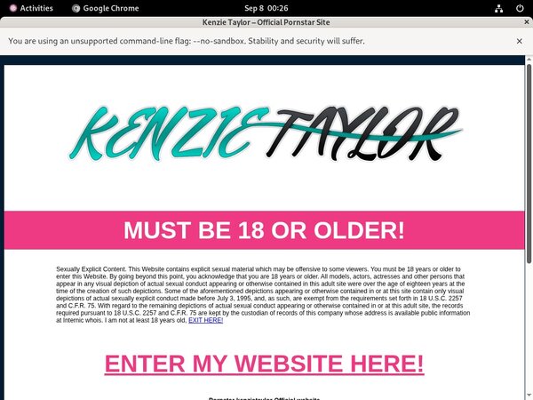 Join Taylor Kenzie Free