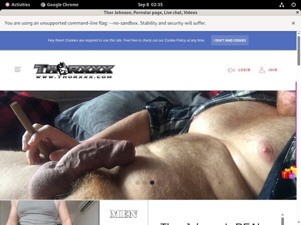Join Thor Johnson Free