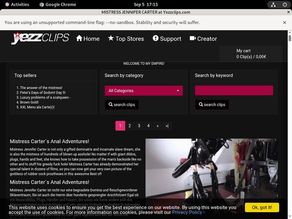 Mistress Jennifer Carter Order Form Mistress Jennifer Carter Order Form