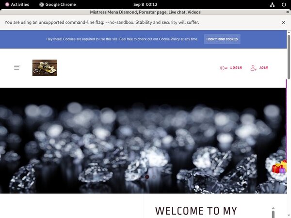 Mistress Mena Diamond Member Account