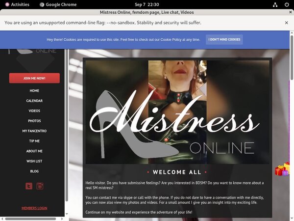 MistressOnline Free Acc MistressOnline Free Acc