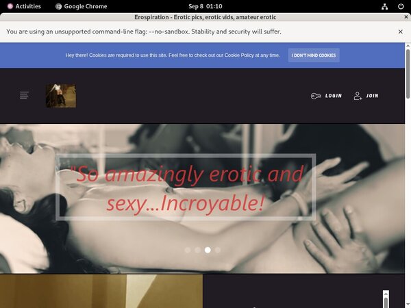 Mobile Erospiration Account Mobile Erospiration Account