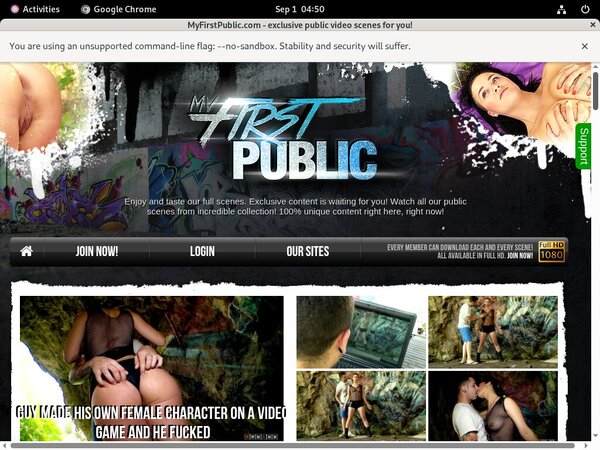 My First Public Free Trial