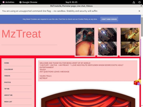MzTreatz3x With Maestro Card