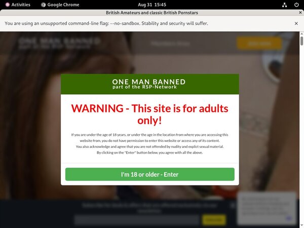 Onemanbanned.tv Full Porn