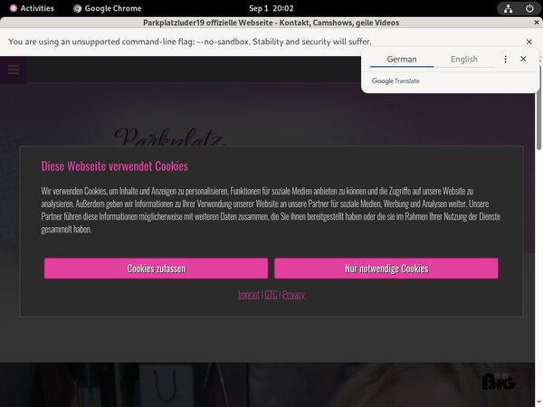Parkplatzluder19.com Get An Account