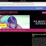 Pass For MzBootyVIPXXX