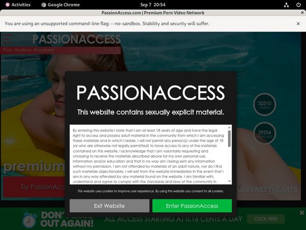 Passion Access List