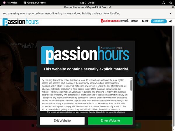 Passion Hours Free Login Account