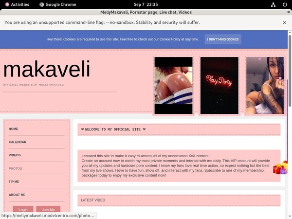 Premium Mellymakaveli.modelcentro.com Accounts Free