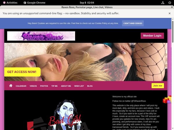Ravenroxx.com Buy Membership