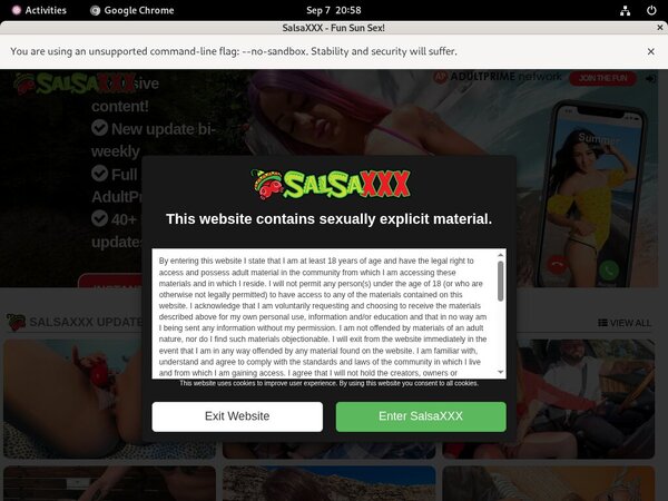 Salsaxxx.com Buy Trial