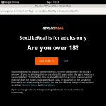 Sex Like Real Promo Link