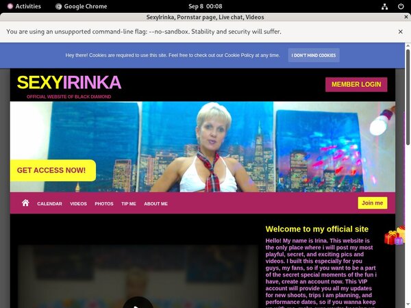 SexyIrinka Password Share