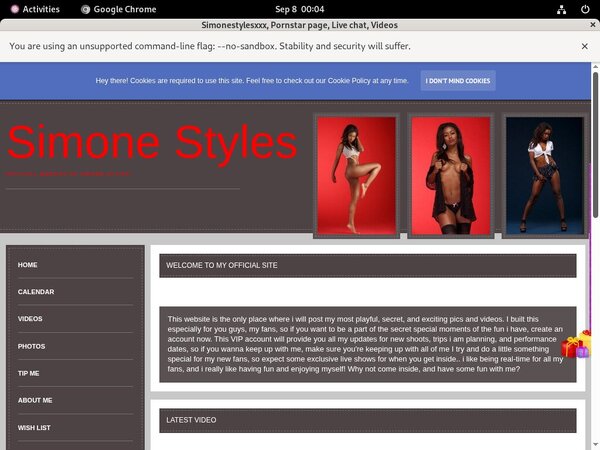 Simonestylesxxx Discount Code