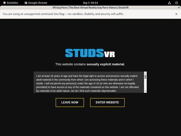 Studsvr Discount Promo