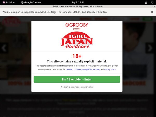 TGirl Japan Hardcore Membership Account