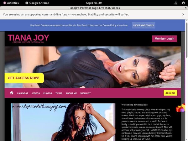 Tianajoy Valid Account