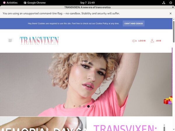 Transvixen.com Membership Deal