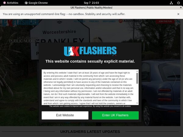 Trial Uk-flashers.net Account