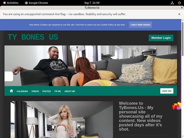 TyBones Porn Pass
