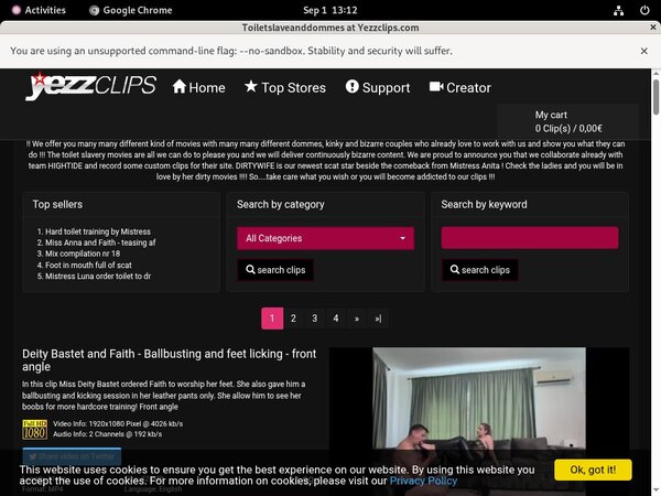 Yezzclips.com Working Account Yezzclips.com Working Account